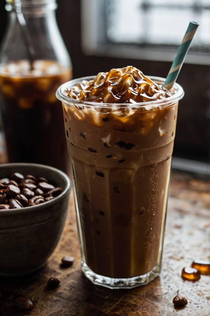 Caramel Mocha Iced Coffee