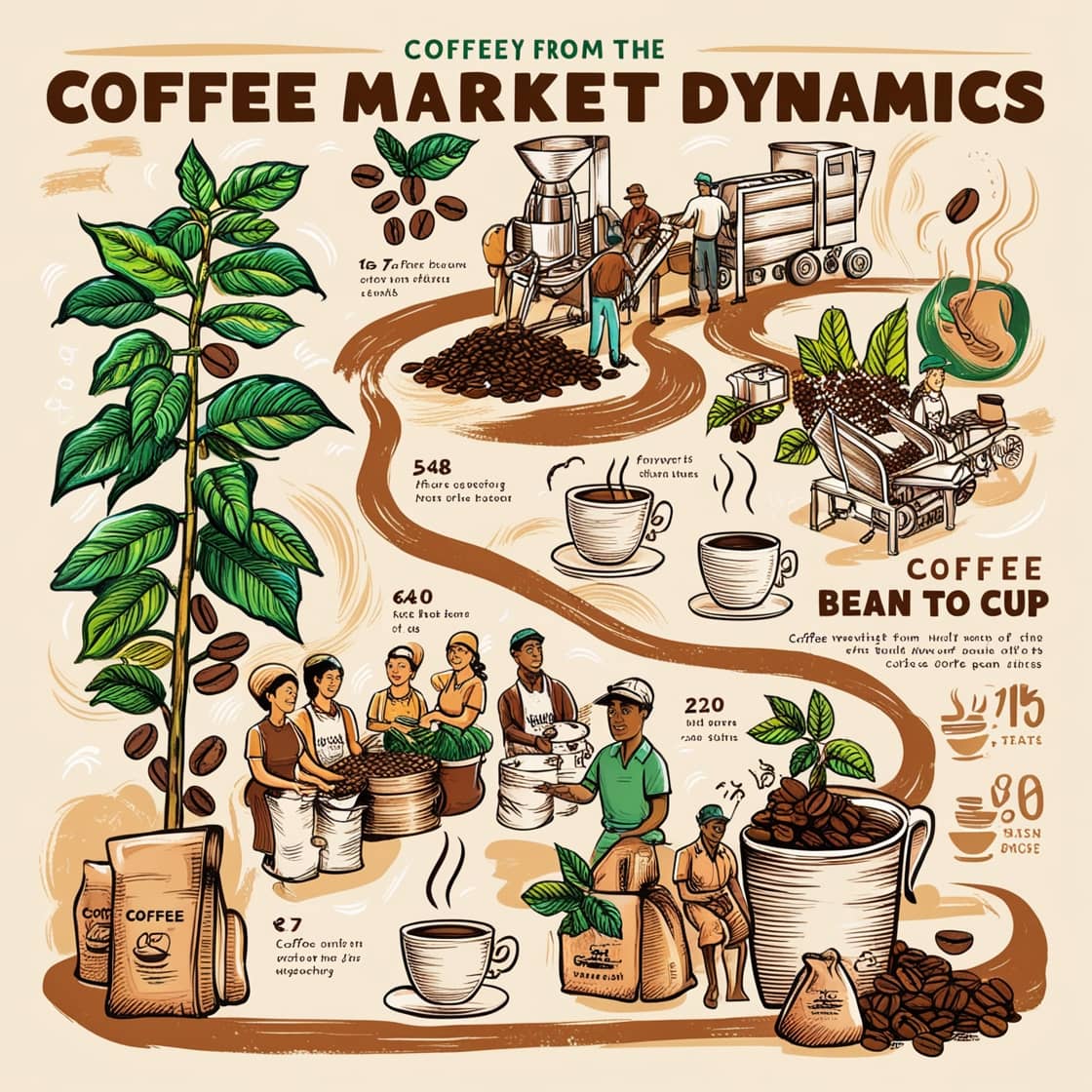 Coffee Market Dynamics From Bean to Cup