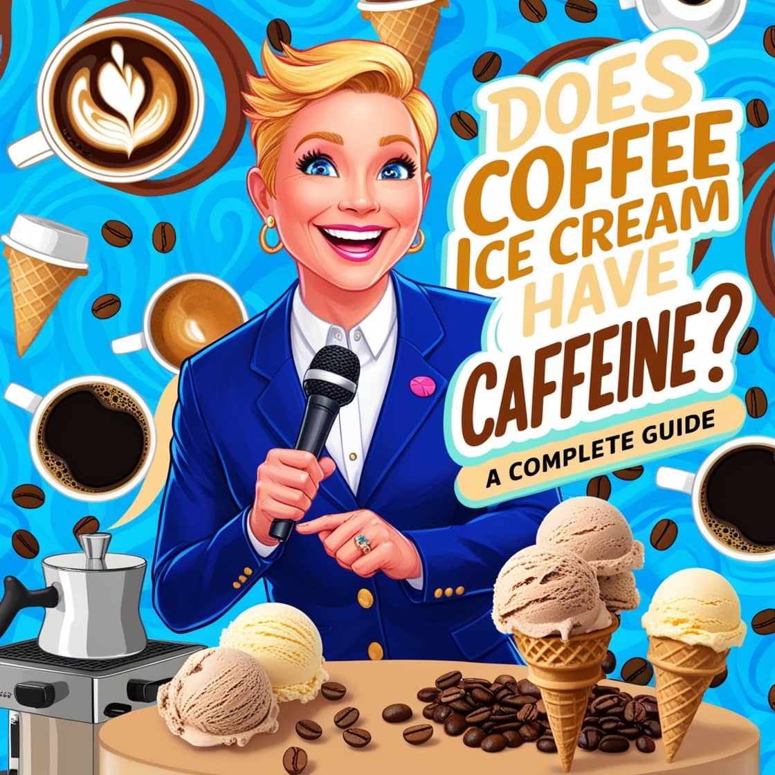 Does Coffee Ice Cream Have Caffeine