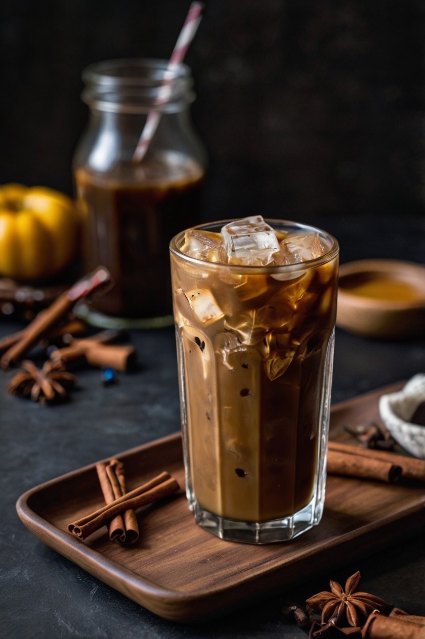 Maple Cinnamon Iced Coffee