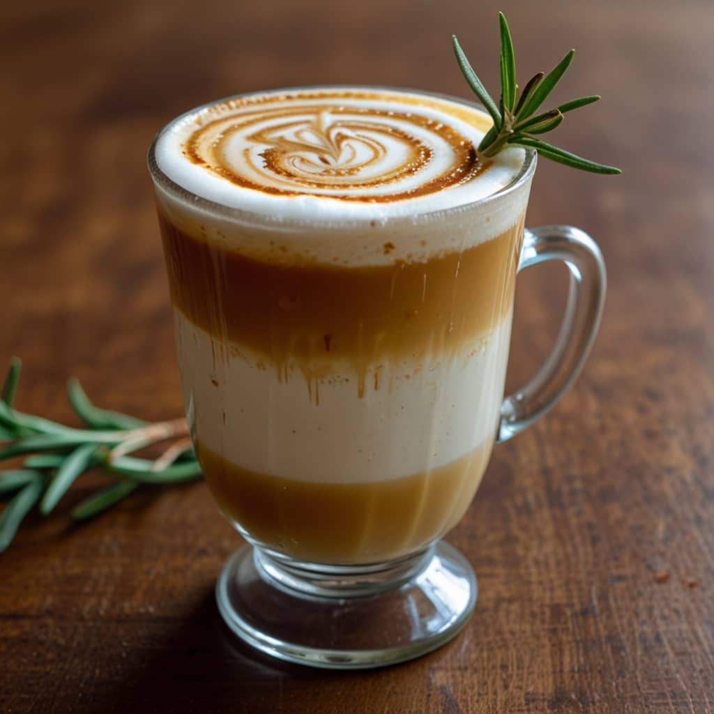 Rosemary Caramel Macchiato