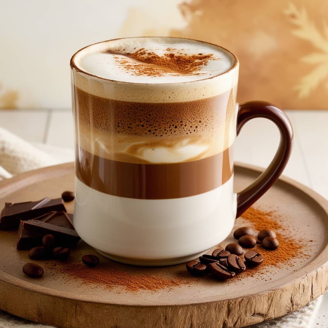 Classic Mocha - Hot Chocolate with Espresso and Steamed Milk