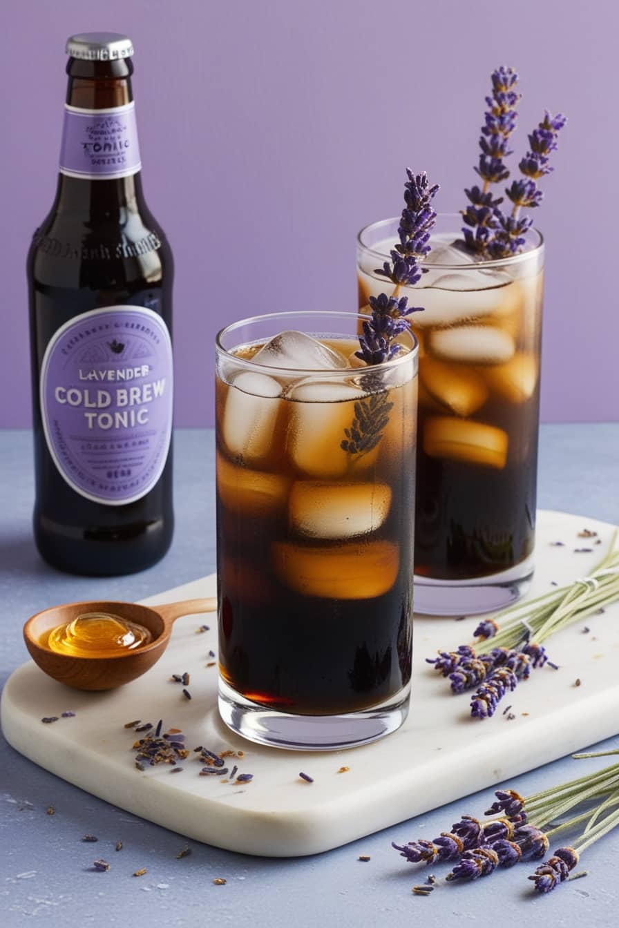 Lavender Honey Cold Brew Tonic