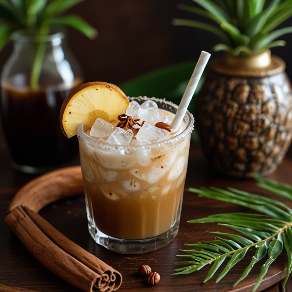 Rum Coffee Punch: Tropical Delight
