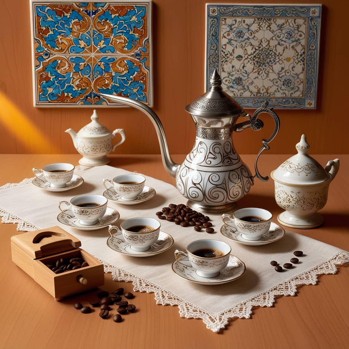 Turkish Coffee An Intricate Ritual of Precision and Patience 

